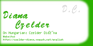 diana czelder business card